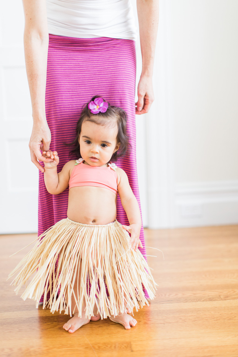 DIY Hula Skirt An Easy Luau Party Kaley Ann