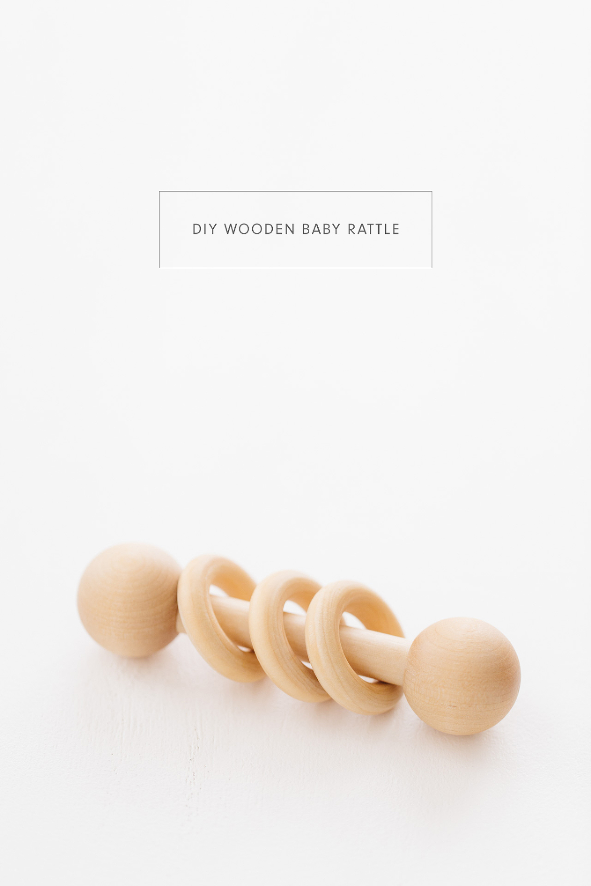 diy wooden rattle