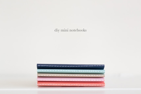 DIY Mini Notebooks