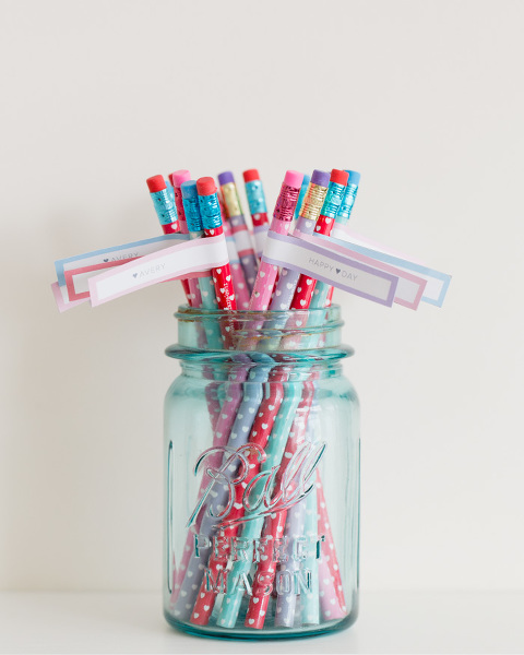 DIY Valentines Pencils