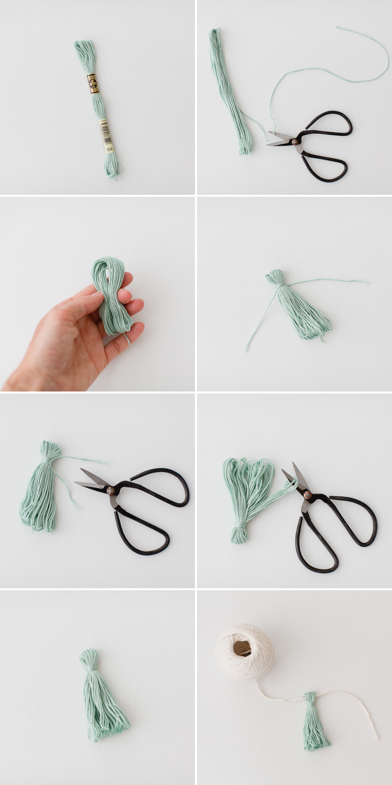 DIY Mini Tassel Garland » Kaley Ann