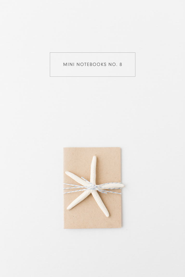 Mini Notebooks - August