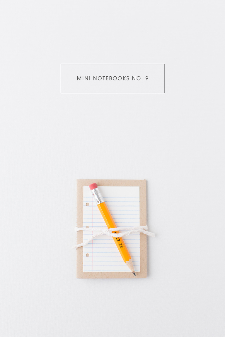 Mini Notebooks - September