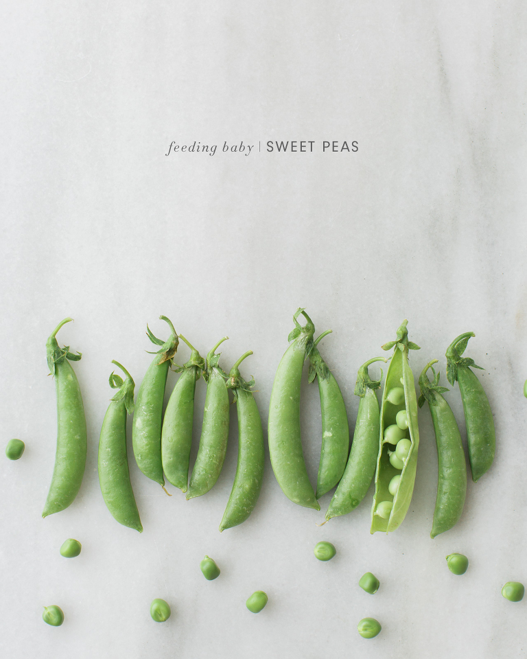 Feeding Baby Peas - lots of unique homemade baby food recipes and ideas