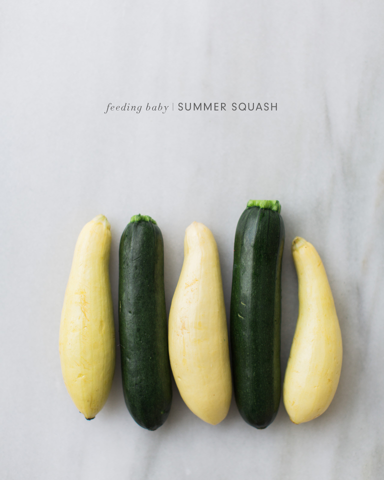 Feeding Baby Squash - lots of unique homemade baby food recipes and ideas