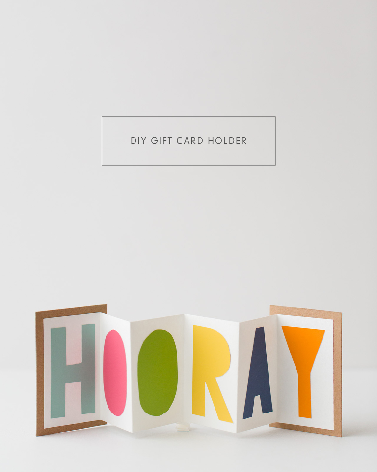 DIY Gift Card Holder