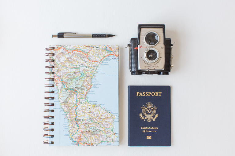 DIY Travel Journal - an easy way and beautiful way to keep track of your travels.
