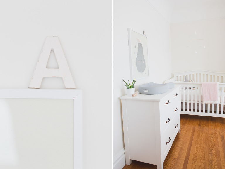 changing table and pirum parum print