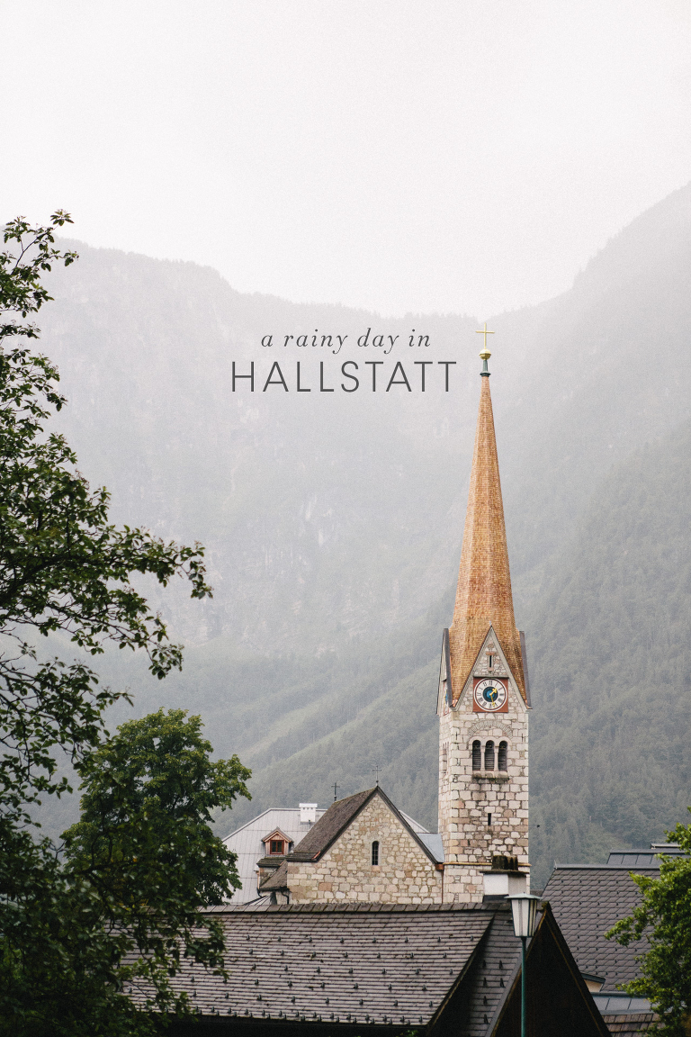 A Rainy Day in Hallstatt