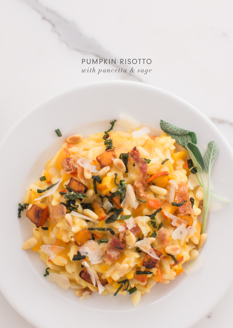 Kurbis Risotto Hokkaido Pumpkin Risotto