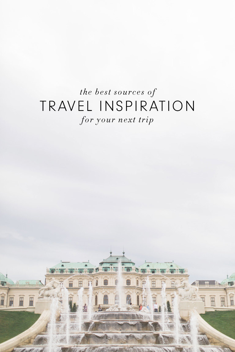 The very best sources of travel inspiration to help you plan your next trip!