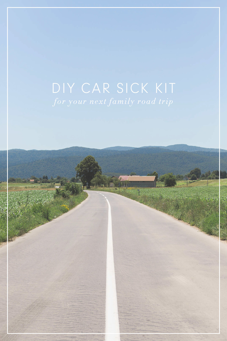 You don't have to avoid road trips altogether just because your kids are prone to motion sickness! Put together this easy DIY Car Sick Kit to be prepared the next time one of the kids gets car sick.