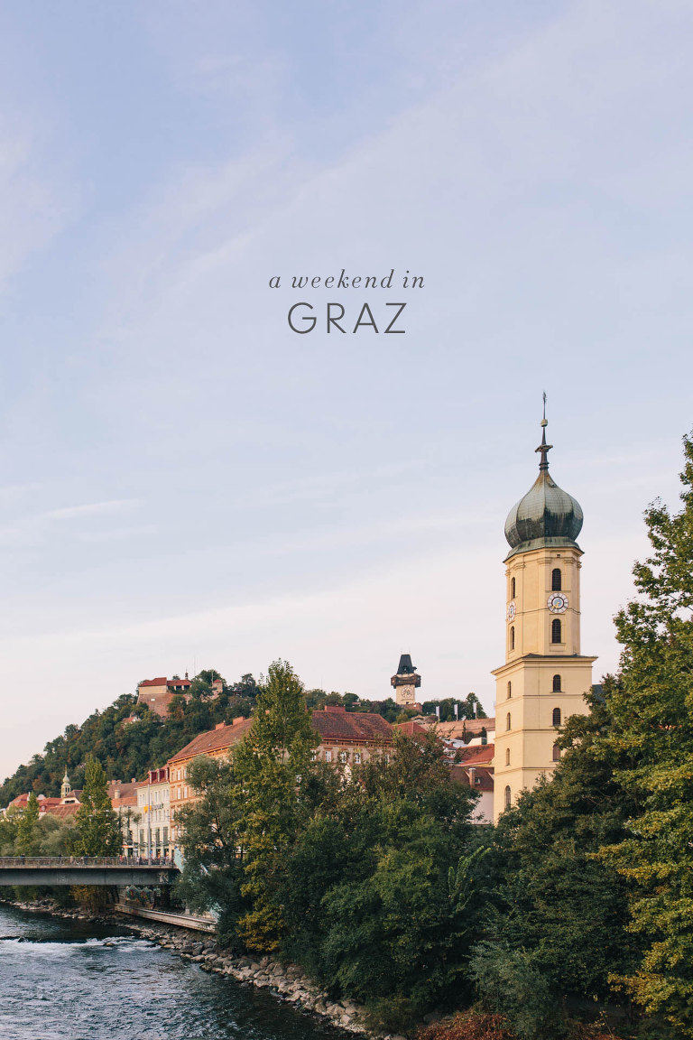 A Quick Weekend Travel Guide to Graz, Austria - don't miss this cute city just a few hours from Vienna