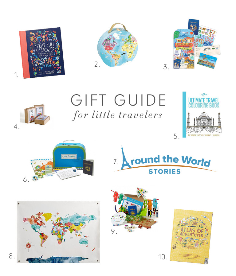 Gift Guide for Little Travelers - all guaranteed to Inspire Wanderlust in your kids