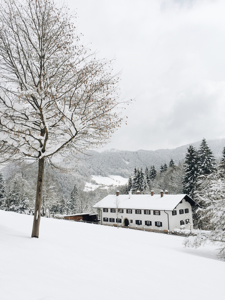 April snowstorm in Bavaria