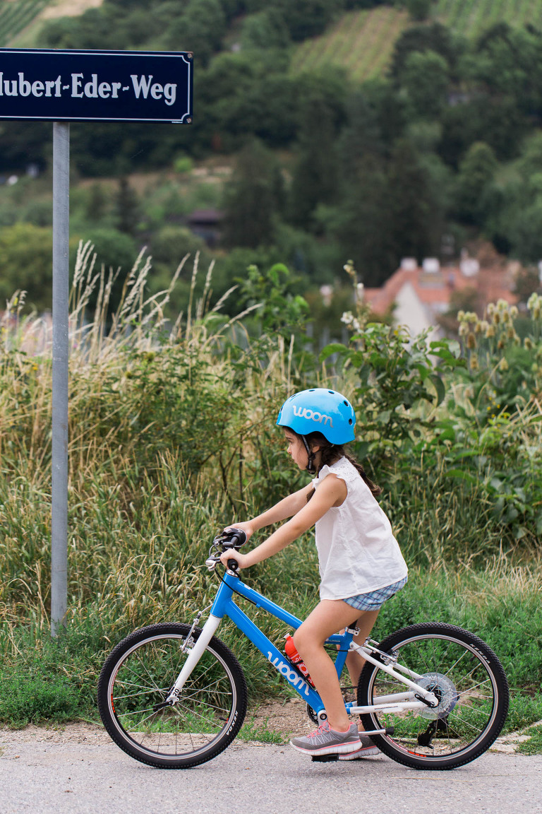 The woom 4 bike in Vienna's 19th district