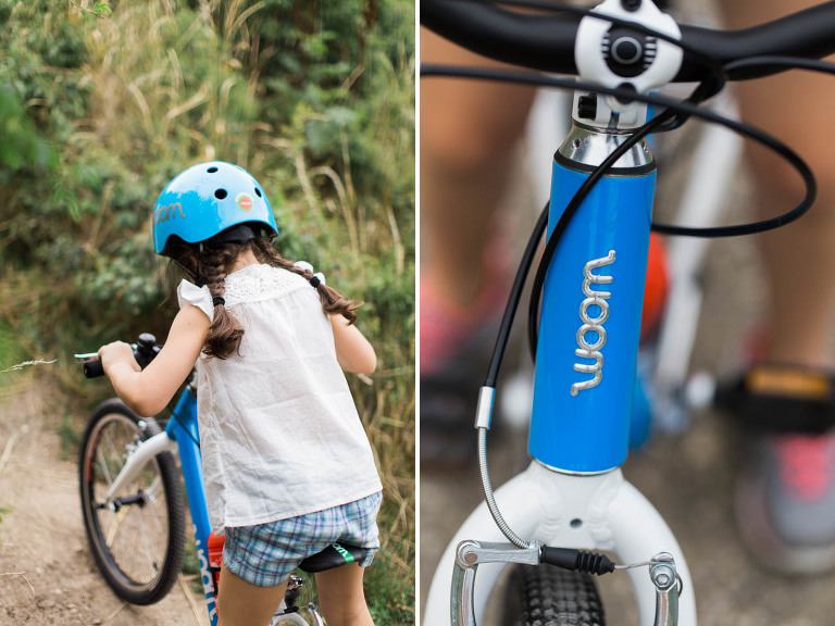 Exploring with the new woom bike - the best bike for kids!